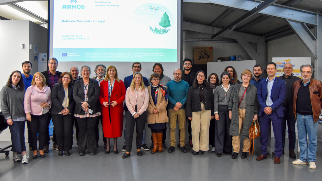 ISEC Lisboa acoge el Engagement Event | Roadmap Pitch del proyecto europeo AIRMOB